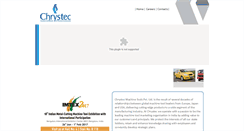 Desktop Screenshot of chrystec.com